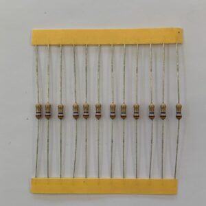 Electronic component: 0.25 watt, 1.6 ohm resistor.