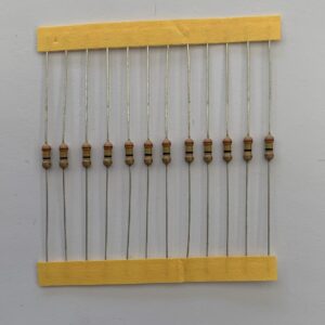 Electronic component: 0.25 watt, 24 ohm resistor.