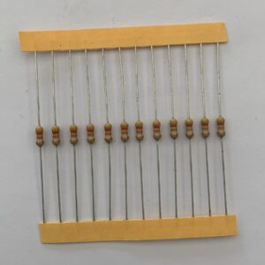 Electronic component: 0.25 watt, 4.3 ohm resistor.