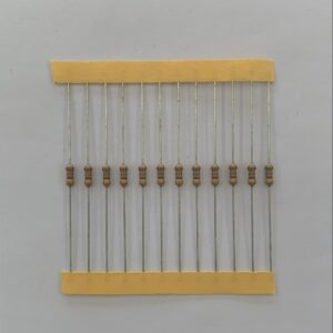 Electronic component: 0.25 watt, 4.7 ohm resistor.