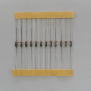 Electronic component: 0.25 watt, 5.6 ohm resistor.
