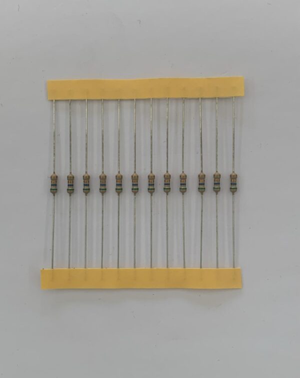 Electronic component: 0.25 watt, 5.6 ohm resistor.