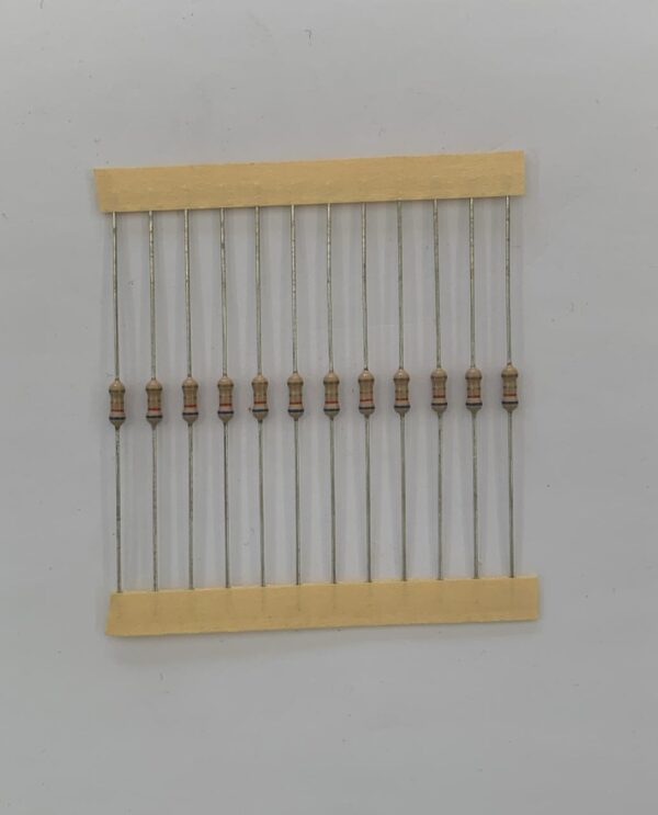Electronic component: 0.25 watt, 6.2 ohm resistor.