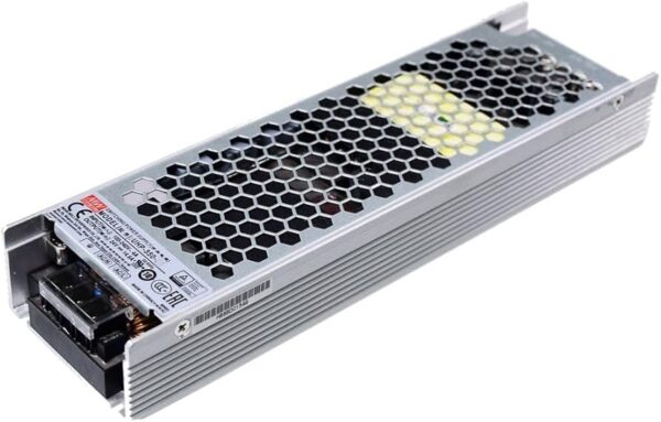 AC-DC Slim Single output enclosed power supply with PFC; Output 48VDC at 7.3A