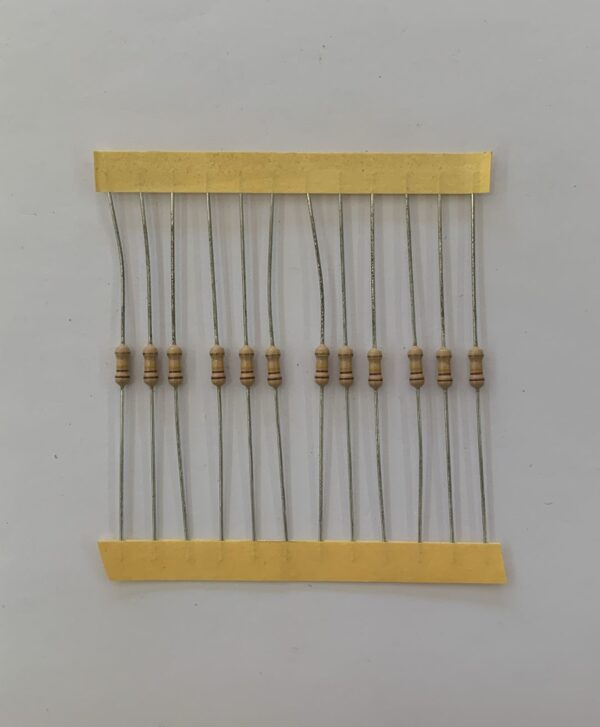 Electronic component: 0.25 watt, 110 kohm resistor.