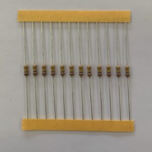 Electronic component: 0.25 watt, 160 kohm resistor.