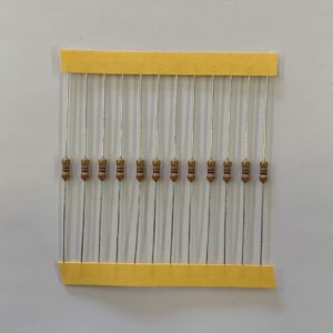 Electronic component: 0.25 watt, 3.6 kohm resistor.