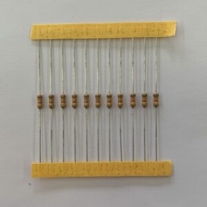 Electronic component: 0.25 watt, 430 kohm resistor.