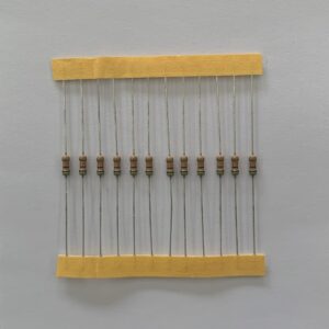 Electronic component: 0.25 watt, 51 kohm resistor.