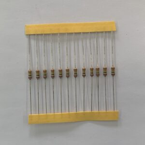 Electronic component: 0.25 watt, 750 kohm resistor.