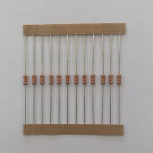 Electronic component: 0.25 watt, 82 kohm resistor.