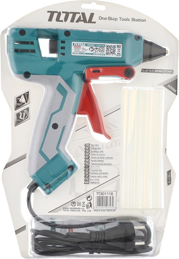 TOTAL TT301116 PROFESSIONAL GLUE GUN 220W - Image 5