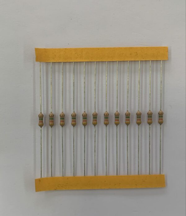 Electronic component: 0.25 watt, 4.3 mohm resistor.