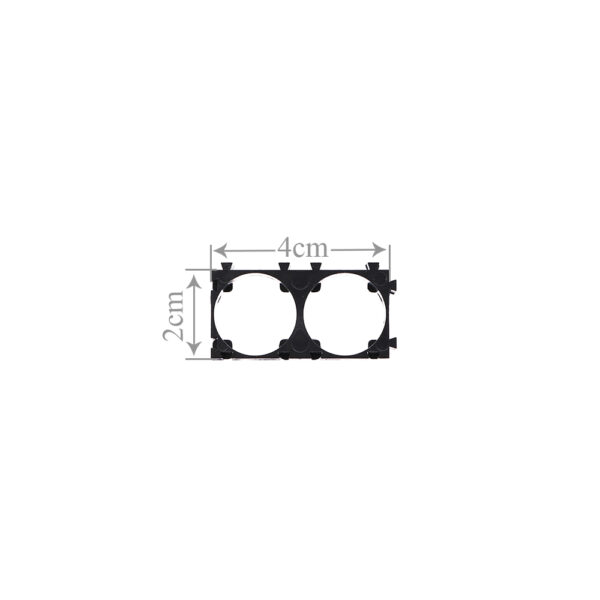 18650 Single Battery Spacer Holder 1x2 - Image 2