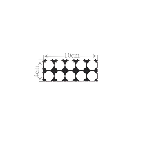 18650 Single Battery Spacer Holder 2x5 - Image 2