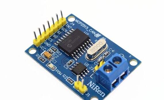 MCP2515 CAN Module TJA1050 Receiver SPI 51 Single Chip Program Routine Arduino