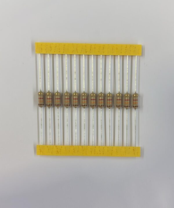 Electronic component: 0.50 watt, 1.3 kohm resistor.