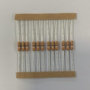 Electronic component: 0.50 watt, 390 ohm resistor.