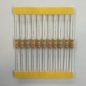 Electronic component: 0.50 watt, 120 kohm resistor.