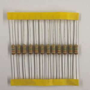 Electronic component: 0.50 watt, 1.3 mohm resistor.