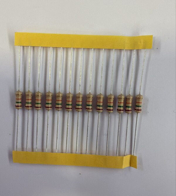 Electronic component: 0.50 watt, 15 kohm resistor.