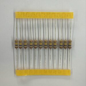 Electronic component: 0.50 watt, 160 kohm resistor.