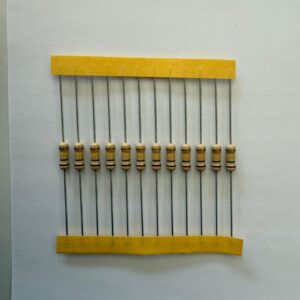 Electronic component: 0.50 watt, 180 kohm resistor.