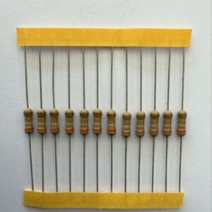 Electronic component: 0.50 watt, 390 kohm resistor.