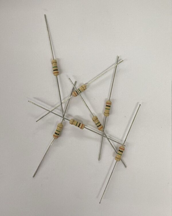Electronic component: 0.50 watt, 3 mohm resistor.