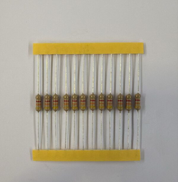 Electronic component: 0.50 watt, 4.3 kohm resistor.