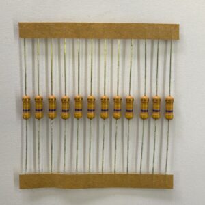 Electronic component: 0.50 watt, 470 kohm resistor.