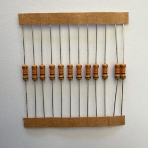 Electronic component: 0.50 watt, 51 kohm resistor.
