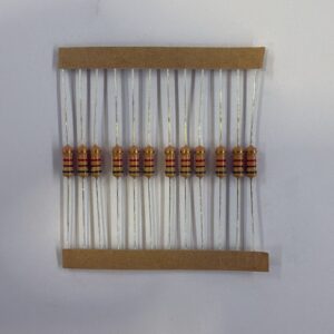 Electronic component: 0.50 watt, 5.1 kohm resistor.