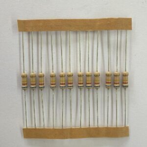 Electronic component: 0.50 watt, 620 kohm resistor.