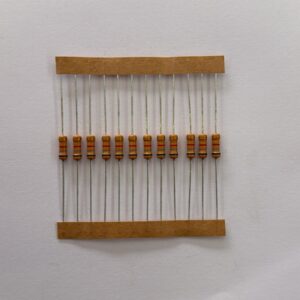 Electronic component: 0.50 watt, 6.8 kohm resistor.