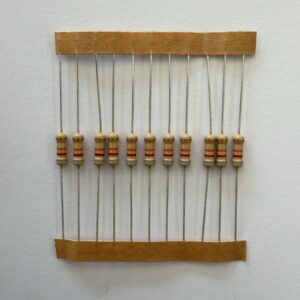 Electronic component: 0.50 watt, 82 kohm resistor.