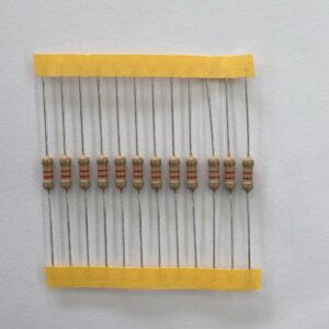 Electronic component: 0.50 watt, 8.2 kohm resistor.