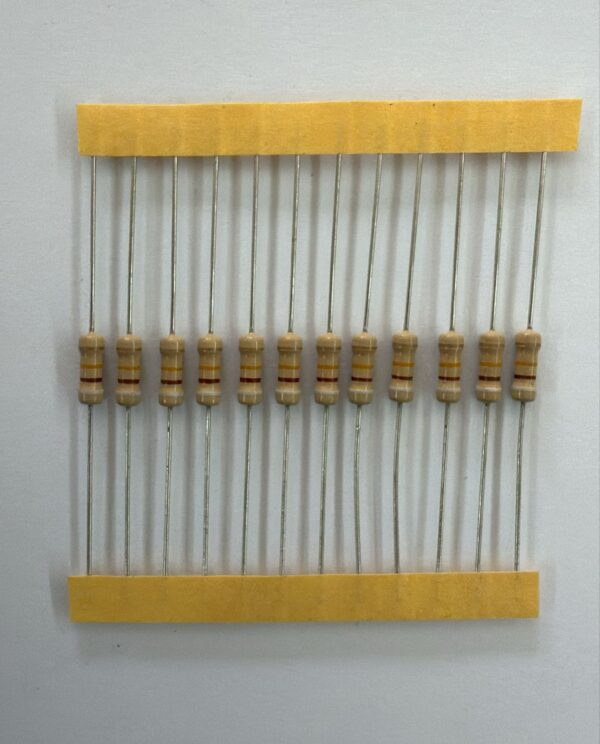 Electronic component: 0.50 watt, 910 kohm resistor.