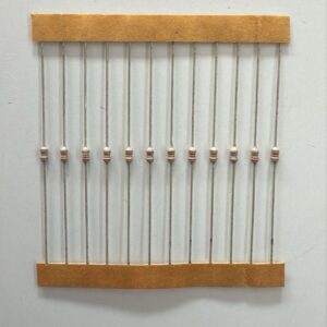 Electronic component: 0.1250 watt, 1.2 ohm resistor.
