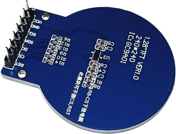 TFT LCD Display Screen Compatible with for Arduino (1.28 Inch 240x240) Round Full Color HD IPS Full View RGB Display GC9A01 Driver Chips 7 Pin SPI Interfac Welding Pins - Image 5