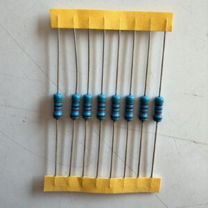 Electronic component: 0.5 watt, 1%, 51 kohm resistor.