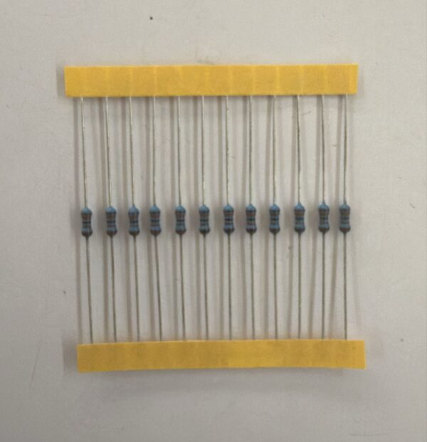 Electronic component: 0.25 watt, 1%, 13 kohm resistor.