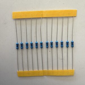 Electronic component: 0.25 watt, 1%, 3.6 kohm resistor.