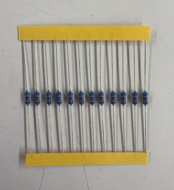 Electronic component: 0.25 watt, 1%, 68 kohm resistor.