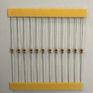 Electronic component: 0.125 watt, 120 kohm resistor.