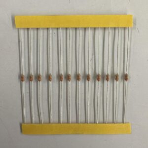 Electronic component: 0.125 watt, 33 kohm resistor.
