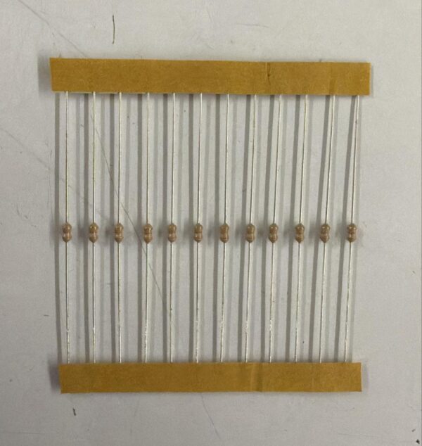Electronic component: 0.125 watt, 39 kohm resistor.