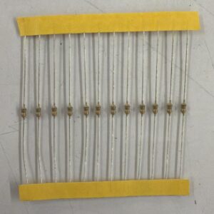 Electronic component: 0.125 watt, 560 ohm resistor.