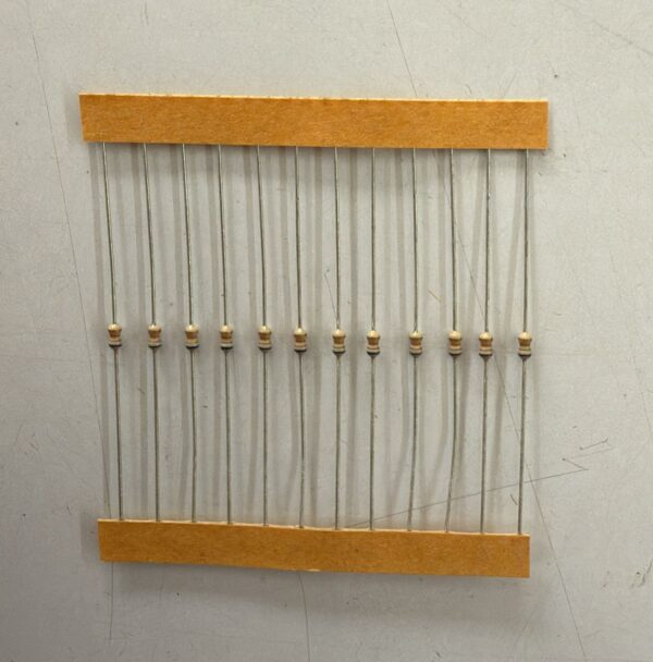 Electronic component: 0.125 watt, 68 kohm resistor.