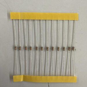 Electronic component: 0.125 watt, 6.8 kohm resistor.